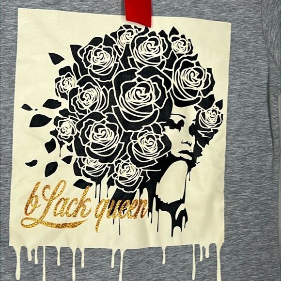 3FORTY BLACK QUEEN TEE - Picture 3 of 7